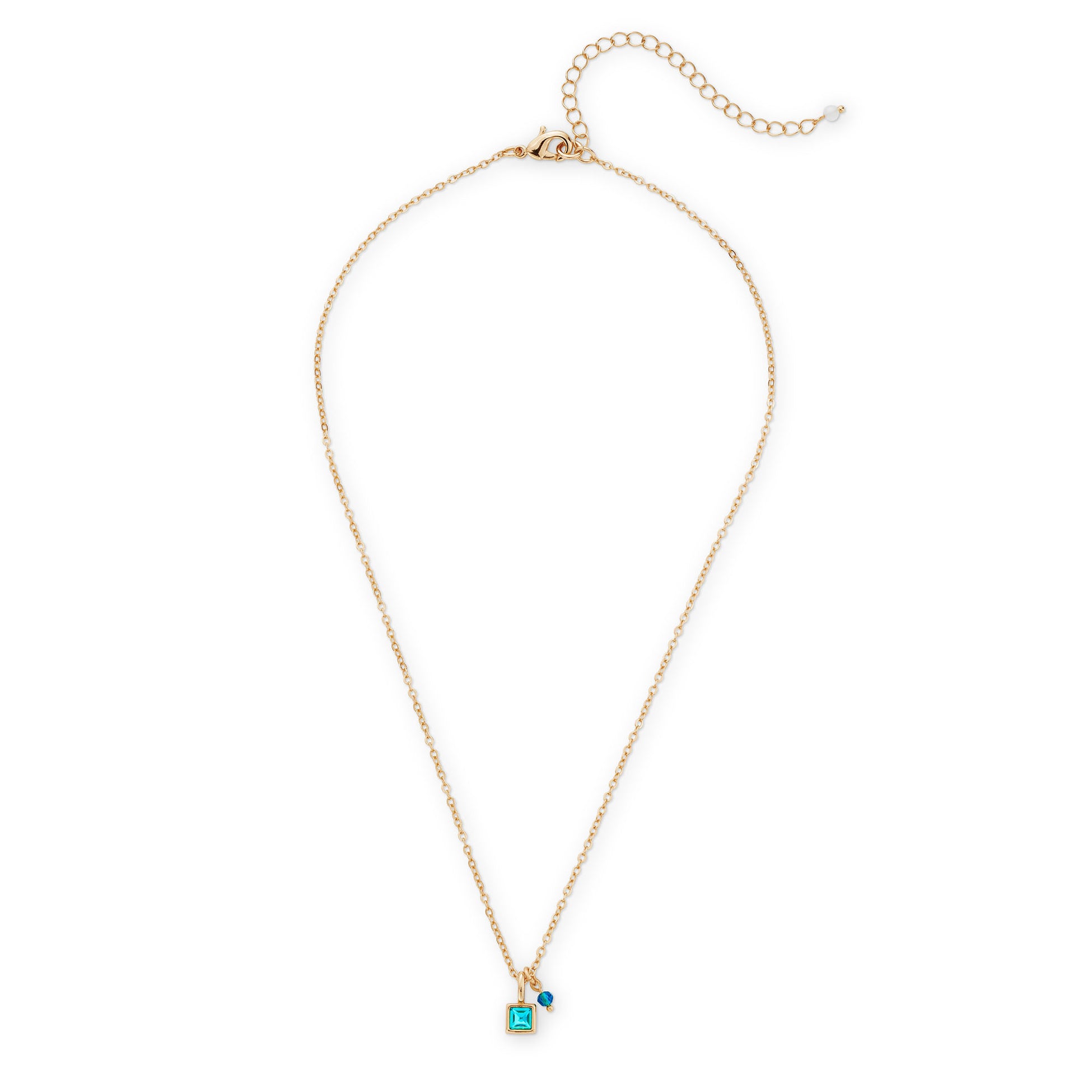 Everyday Birthstone Pendant Necklace