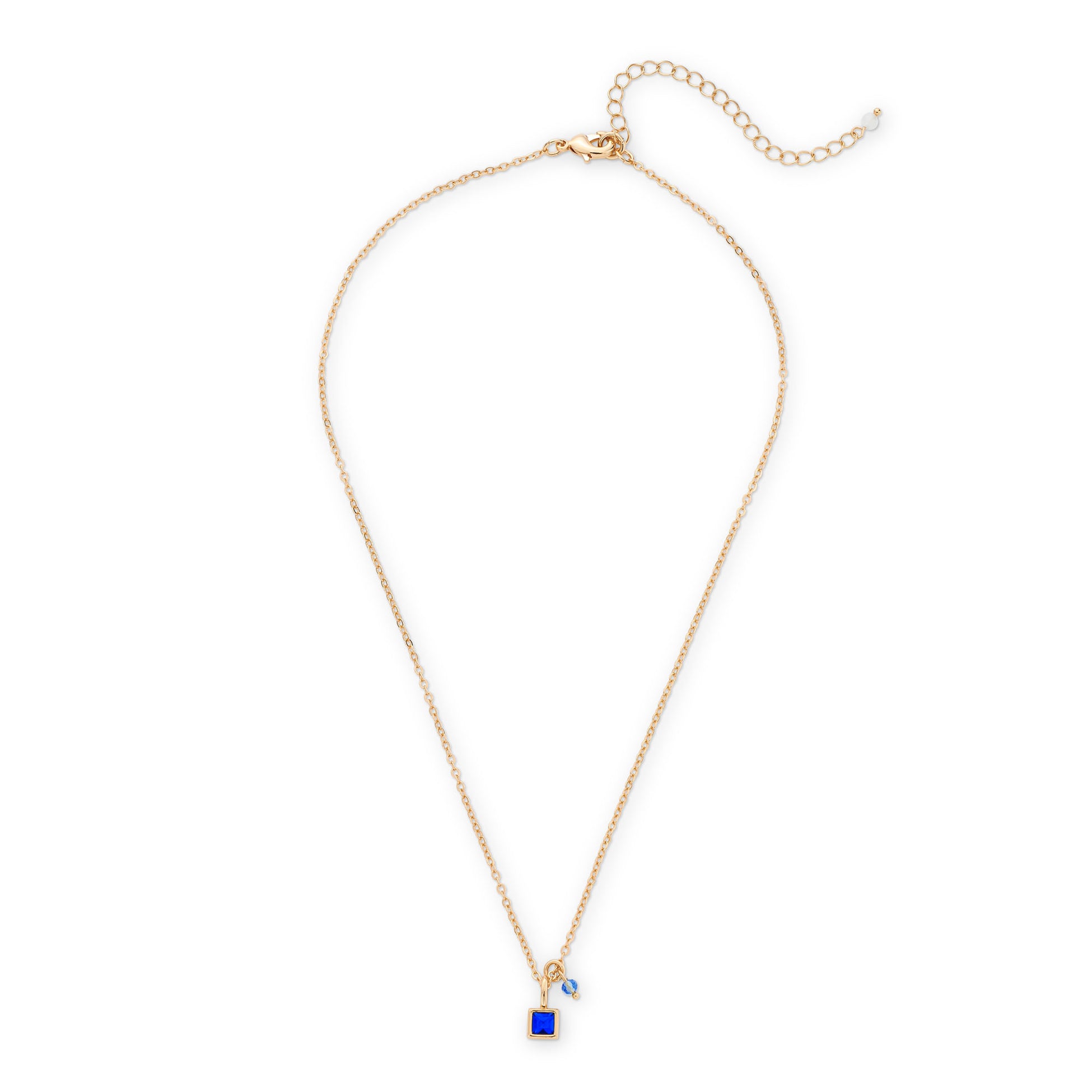 Everyday Birthstone Pendant Necklace