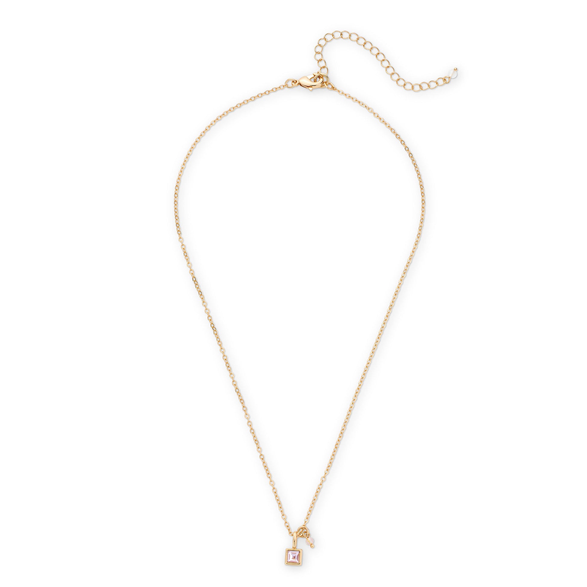 Everyday Birthstone Pendant Necklace